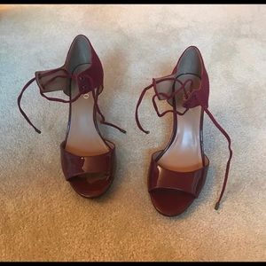 Franco Sarto tie up heels